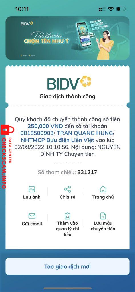 Tệp bằng chứng