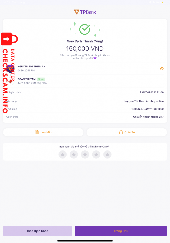 Fichier de preuve