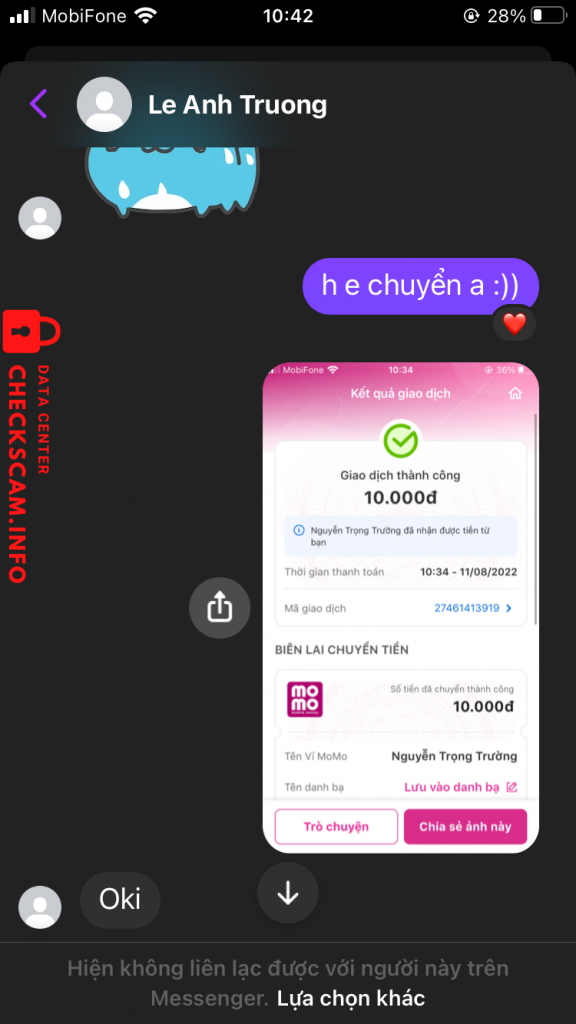 Fichier de preuve