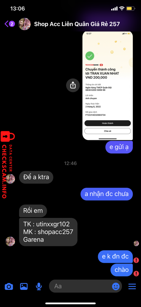 Fichier de preuve