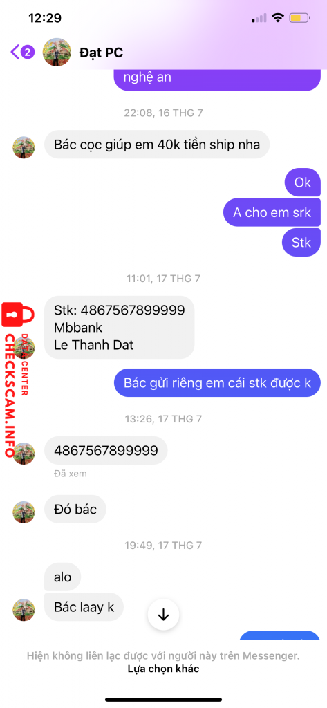 Arquivo de evidência