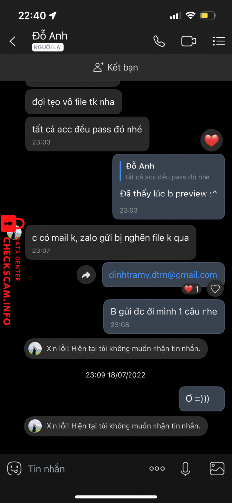 Arquivo de evidência