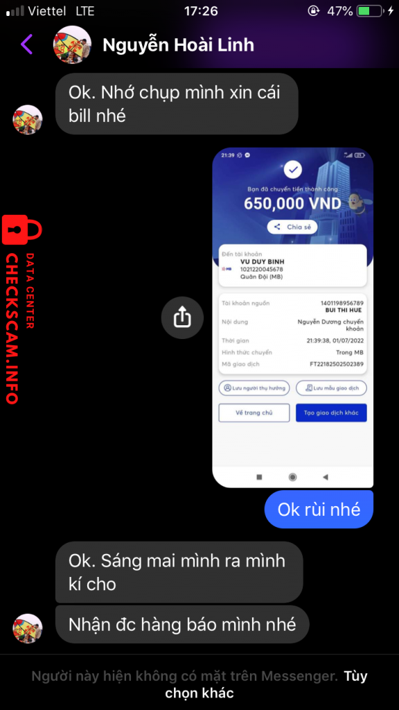 Arquivo de evidência