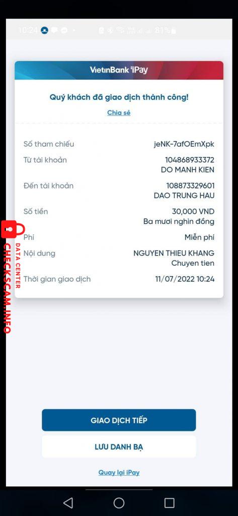 Fichier de preuve