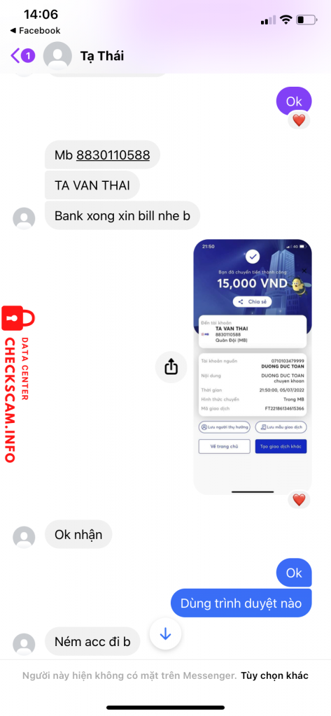 Tệp bằng chứng