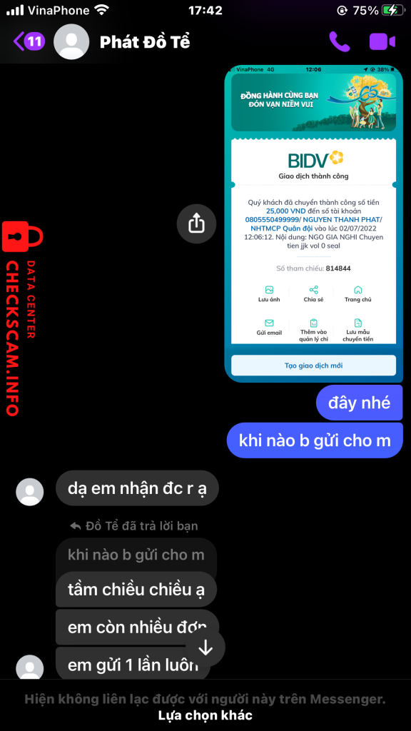 Arquivo de evidência
