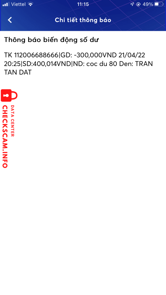 Fichier de preuve