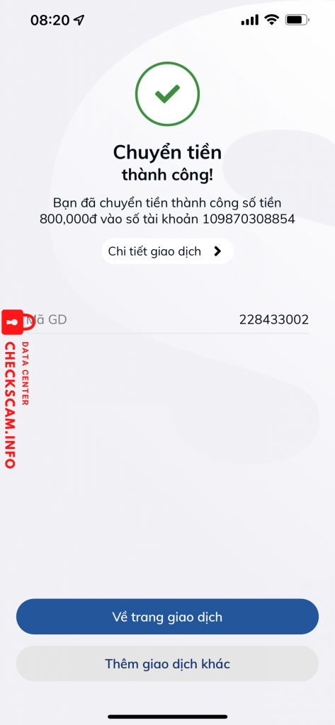 Fichier de preuve
